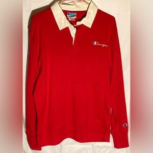 Champion long sleeve polo